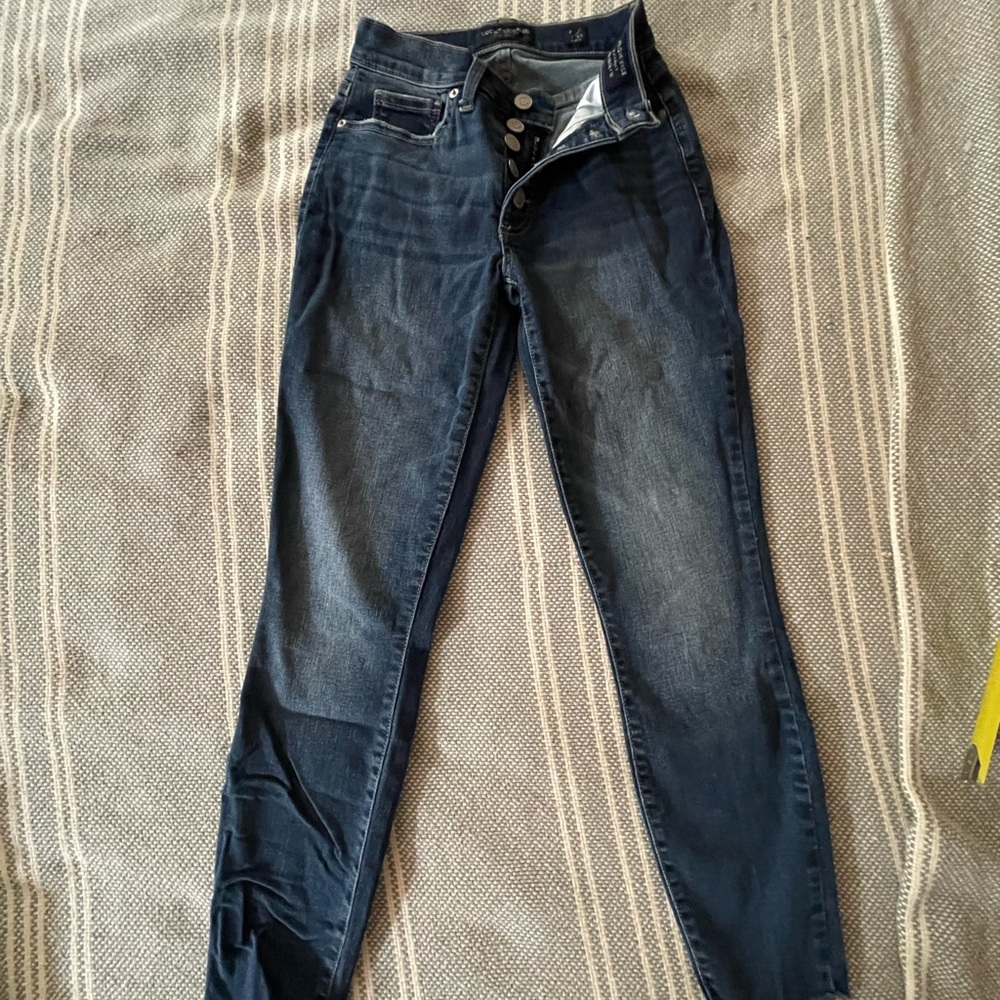 Lucky Brand high rise Bridgette Skinny size 0/25